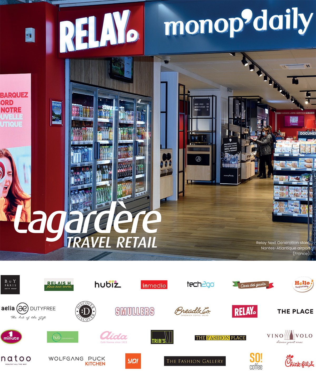 Relay Next Generation store, Nantes-Atlantique airport