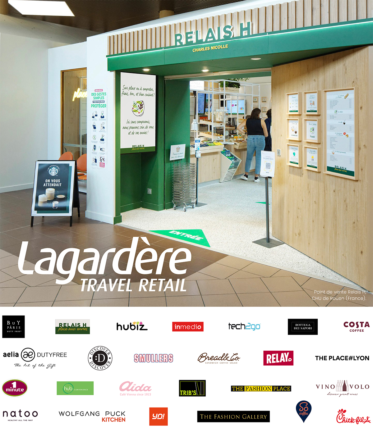 Lagardère Travel Retail - Point de vente Ralais H
