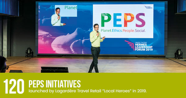 PEPS, Lagardère Travel Retail’s CSR strategy