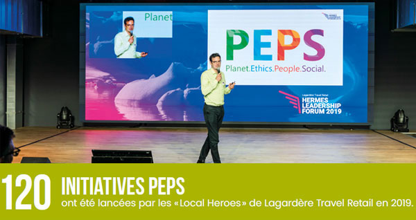 PEPS, la stratégie RSE de Lagardère Travel Retail