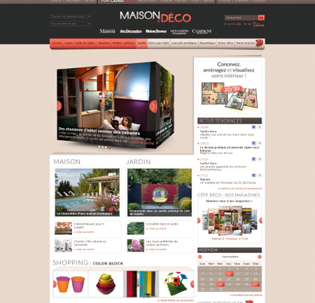 site Maison & Déco - Lagardère Active