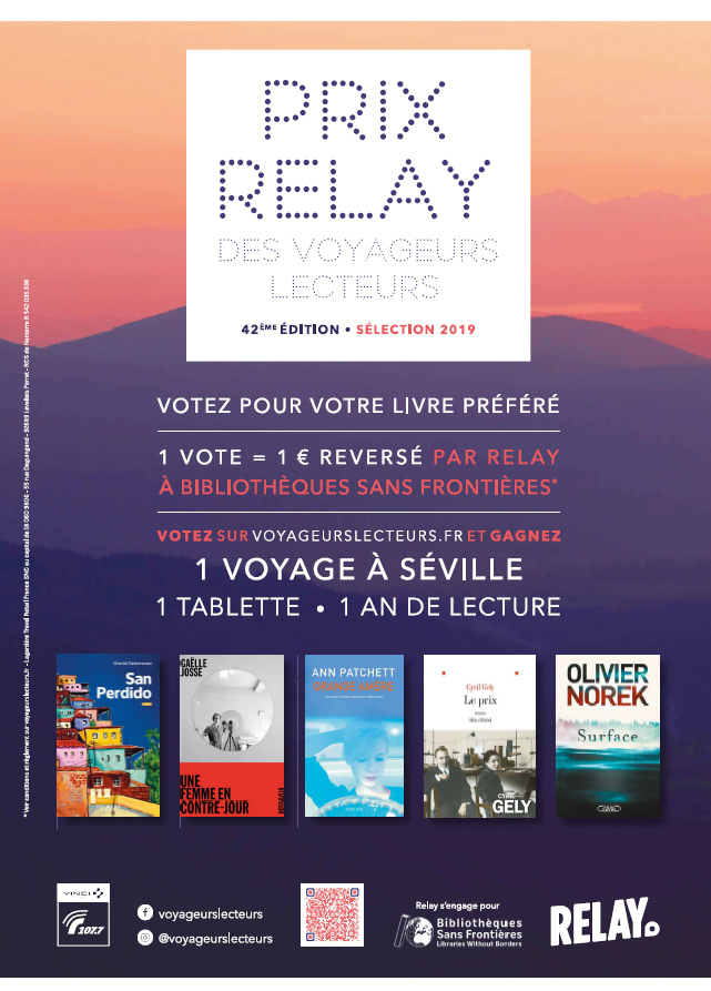 42e prix Relay des voyageurs lecteurs