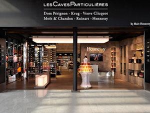 Les Caves Particulières at Terminal 2E, CDG airport - Lagardère