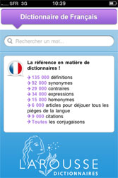 Dictionnaire Larousse iPhone