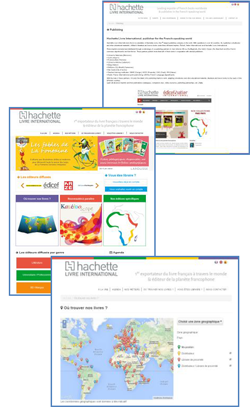 Le site d'Hachette Livre international