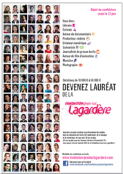 Devenez lauréat de la Fondation Jean-Luc Lagardère - Appel à candidatures