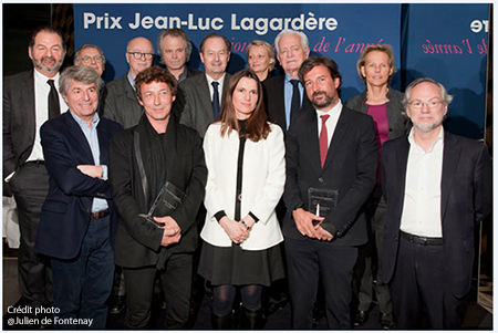 Winner of the 2014 Jean-Luc Lagardère prize