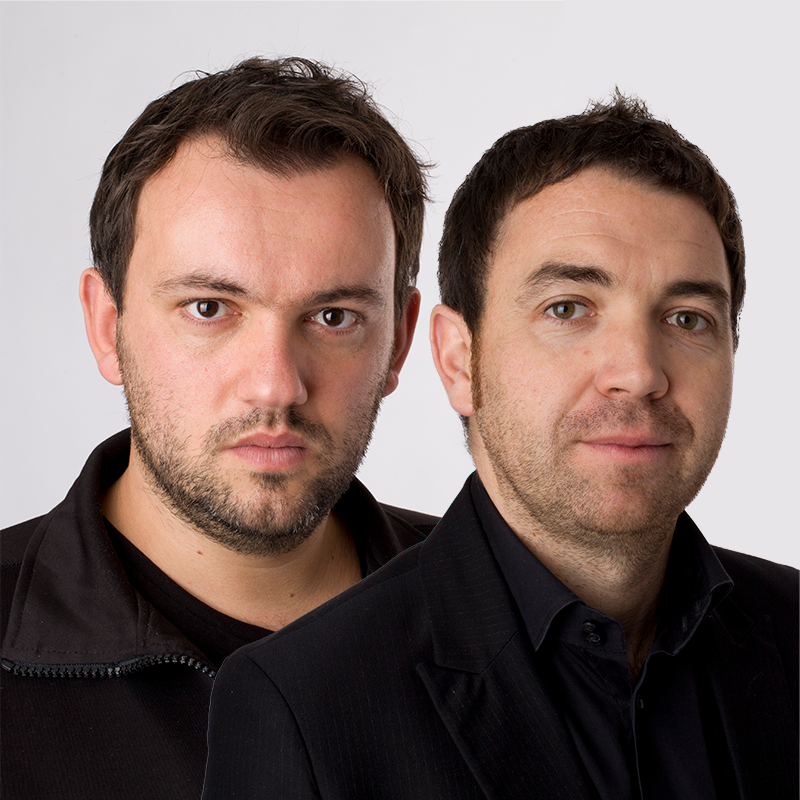 Pierre Negrel et Sébastien Bonifay