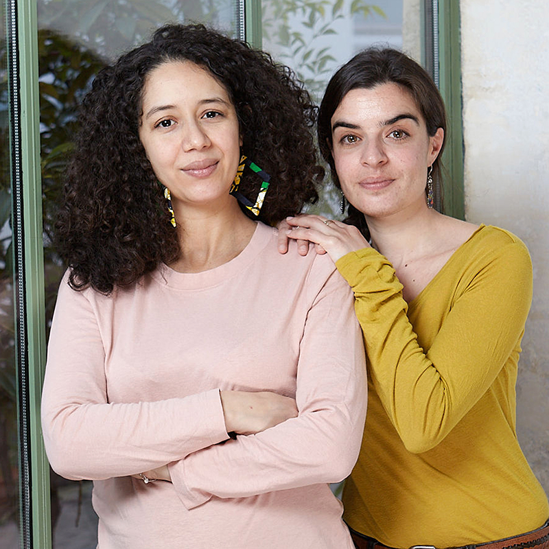 Halima M’Birik et Elsa Piacentino