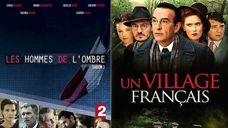 Les nouvelles saisons des series Les Hommes de l’ombre Et un village français, actuellement en diffusion