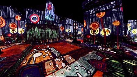 Géraldine Sroussi et Olam Productions pour l’Atelier des Lumières.