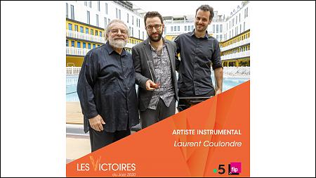 Laurent Coulondre lauréat d’une victoire du Jazz 2020 dans la catégorie Artiste Instrumental