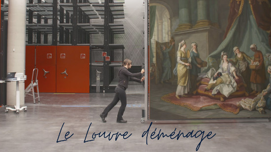 Le documentaire de Christie Molia <em>Le Louvre déménage</em> diffusé sur Arte