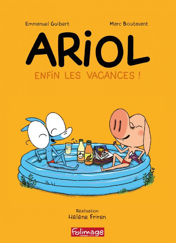 Hélène Friren réalise les 10 épisodes du tome 3 d’Ariol: <em>Enfin les vacances!</em> aujourd’hui en DVD