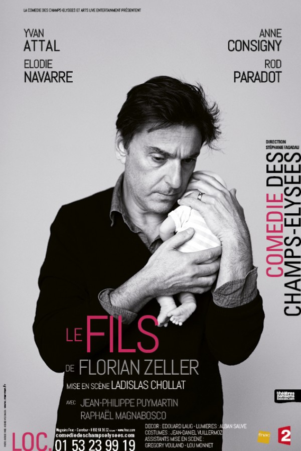 <em>Le Fils</em> de Florian Zeller à l’affiche du théâtre des Champs-Elysées
