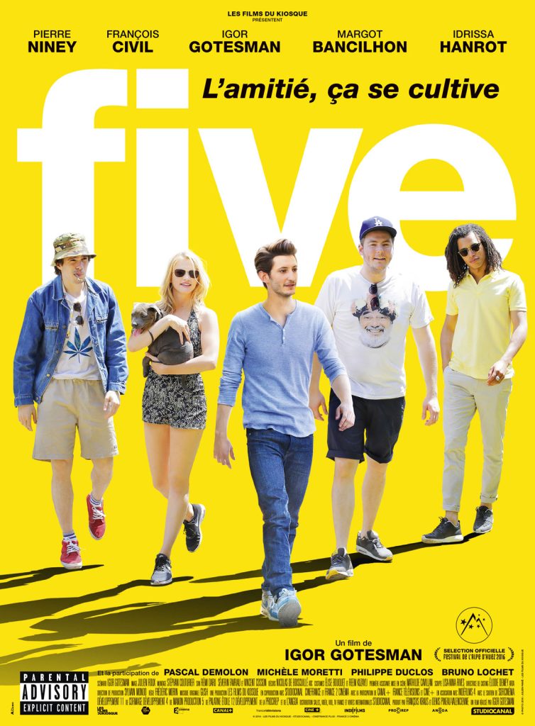 Le film <em>Five</em> produit par François Kraus sort au cinéma