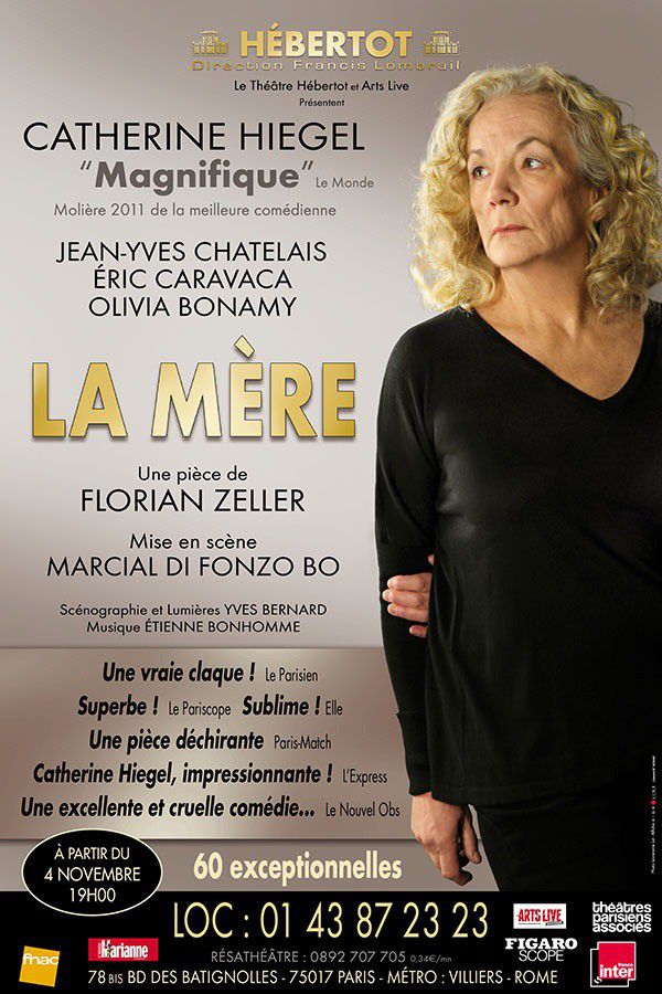 La pièce <em>La Mère</em> de Florian Zeller au Théâtre Hébertot