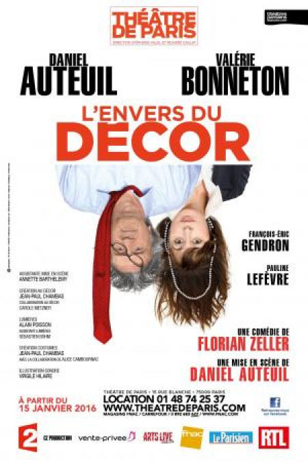 <em>L’Envers du décor</em> de Florian Zeller au Théâtre de Paris 