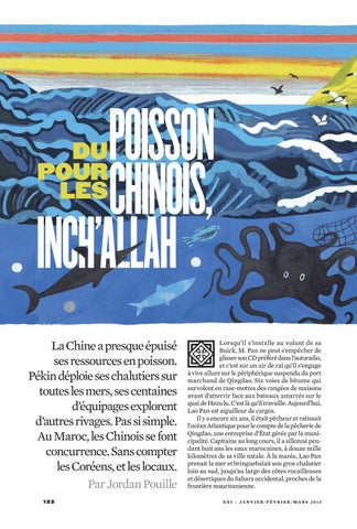 Le reportage de Jordan Pouille <em>Du poisson pour les Chinois, inch’allah</em> publié dans la revue XXI