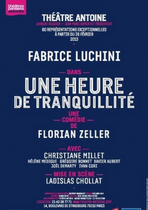 <em>Une heure de tranquillité</em> : la nouvelle pièce de Florian Zeller jouée par Luchini