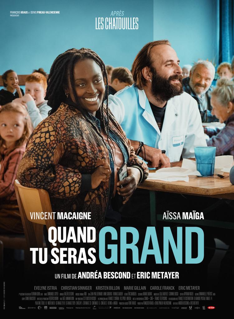 <em>Quand tu seras grand</em>, le film produit par Les Films de Kiosque, la société de François Kraus est sorti le 26 avril au cinéma !