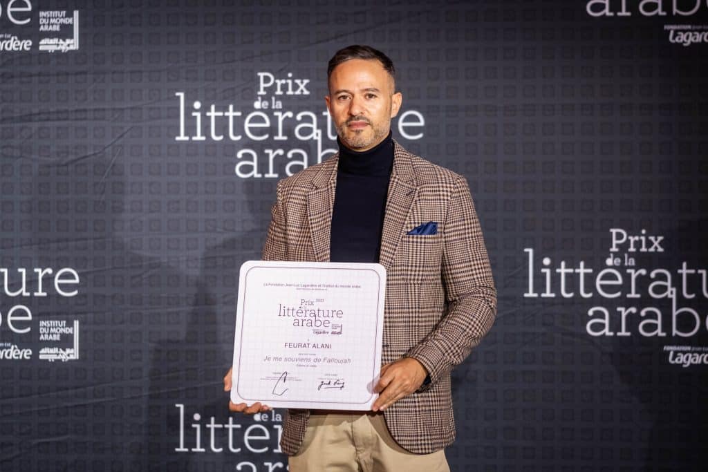 Feurat Alani, lauréat du Prix de la littérature arabe 2023