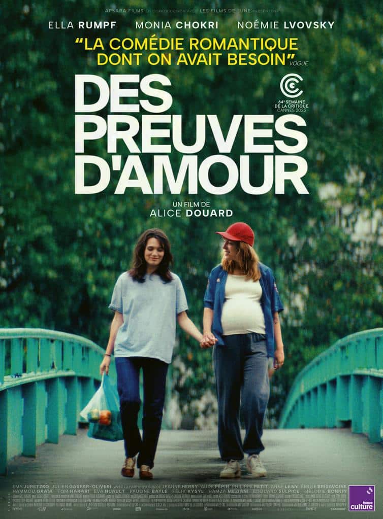 «Des preuves d’amour», le film produit par Marine Arrighi de Casanova au cinéma !