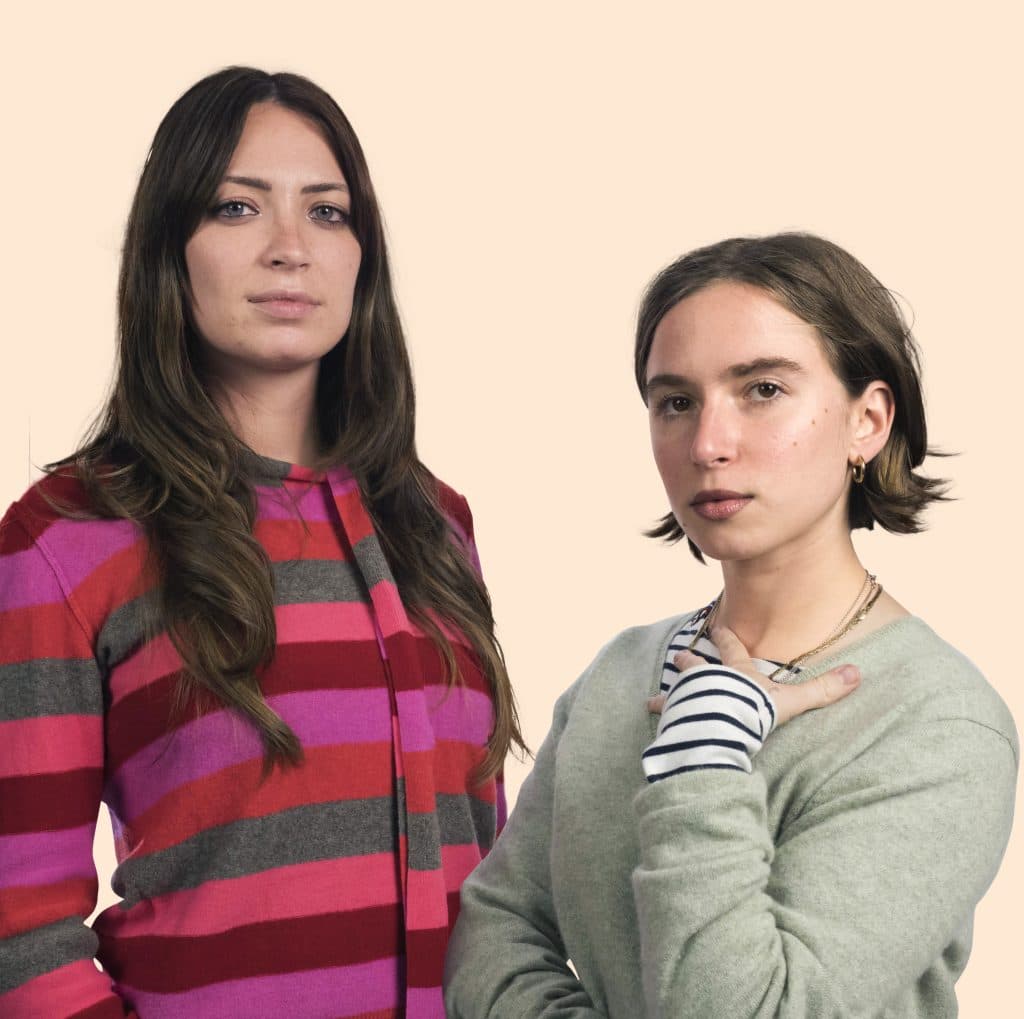 Lola Degove et Clara Kennedy