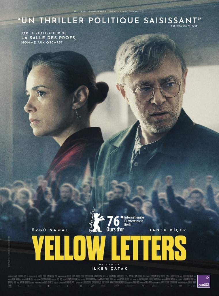 « Yellow Letters », coproduit et distribué par Haut et Court, la société de Carole Scotta, au cinéma