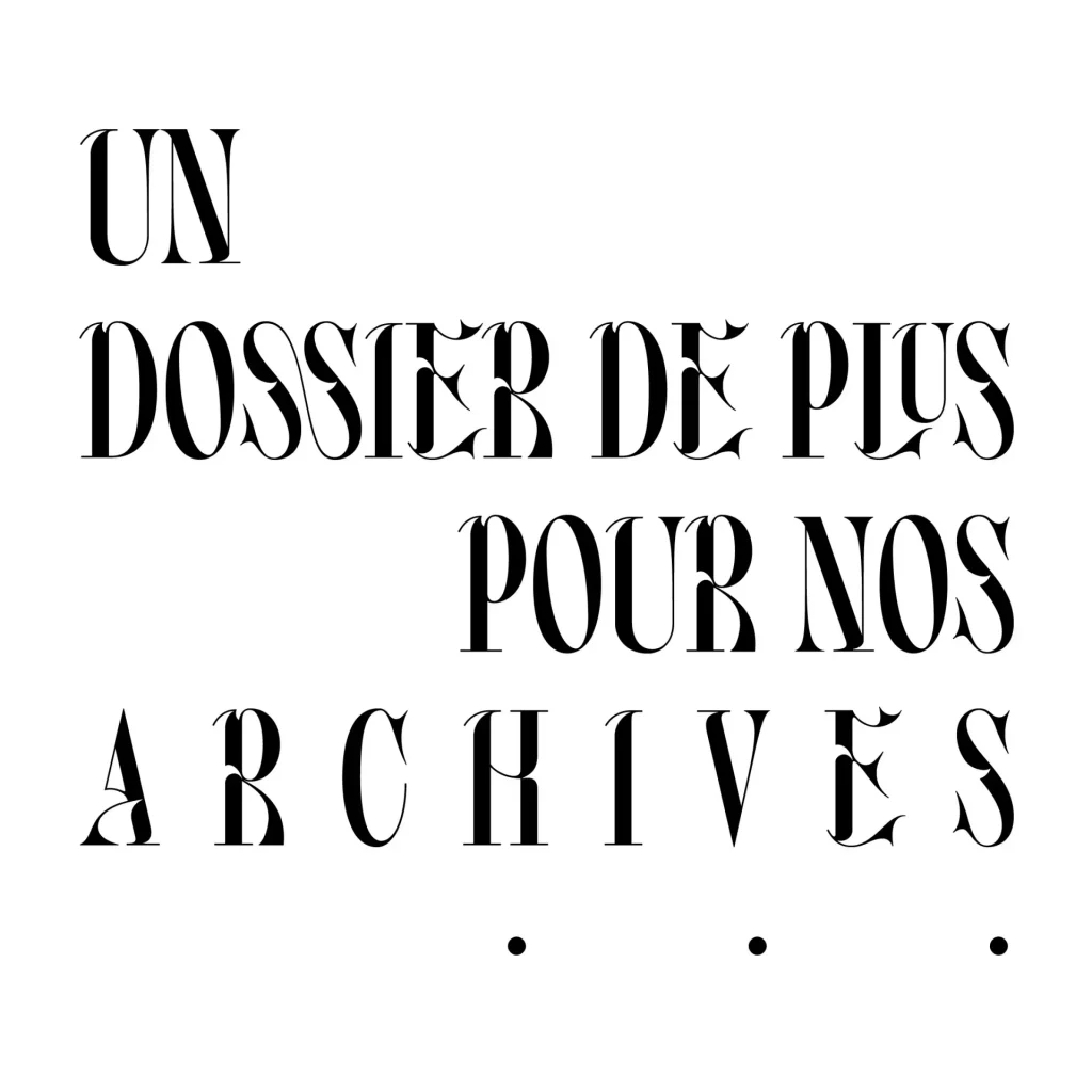 « Un dossier de plus pour nos archives… », une exposition co-commissariée par Esther Bouquet à la Biennale de Lyon