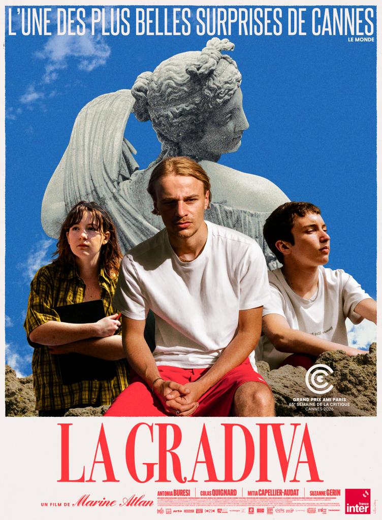 « La Gradiva », produit par Les Films du Poisson, la société de Laetitia Gonzalez, au cinéma